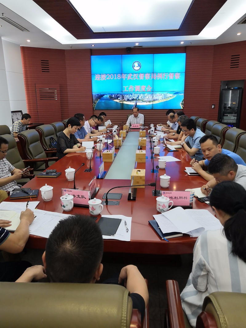 我局开展迎接武汉督察局督察工作调度会