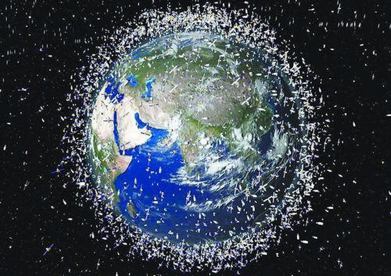 科学普及:激光大战太空垃圾:让其减速 最终跌入大气层
