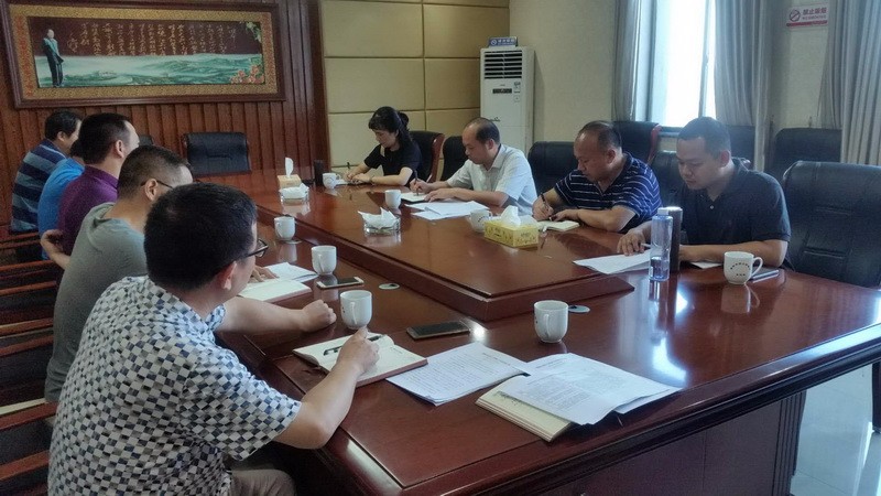 醴陵市局:株洲市国土资源局领导来我局检查指导半年工作2