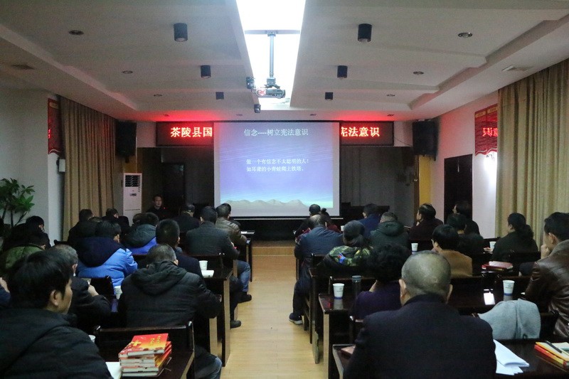 茶陵县局:开展专题党课活动2