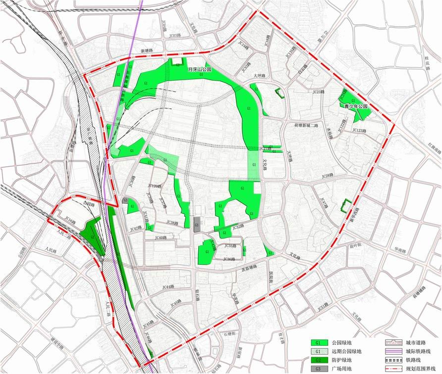 绿地系统规划图2
