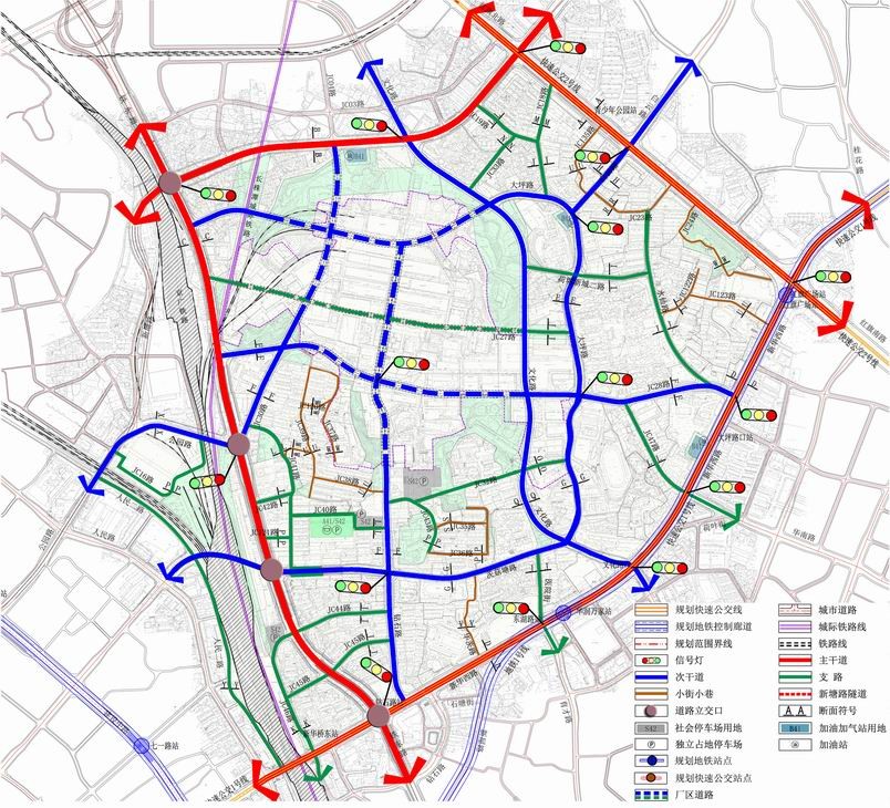 道路系统规划图2