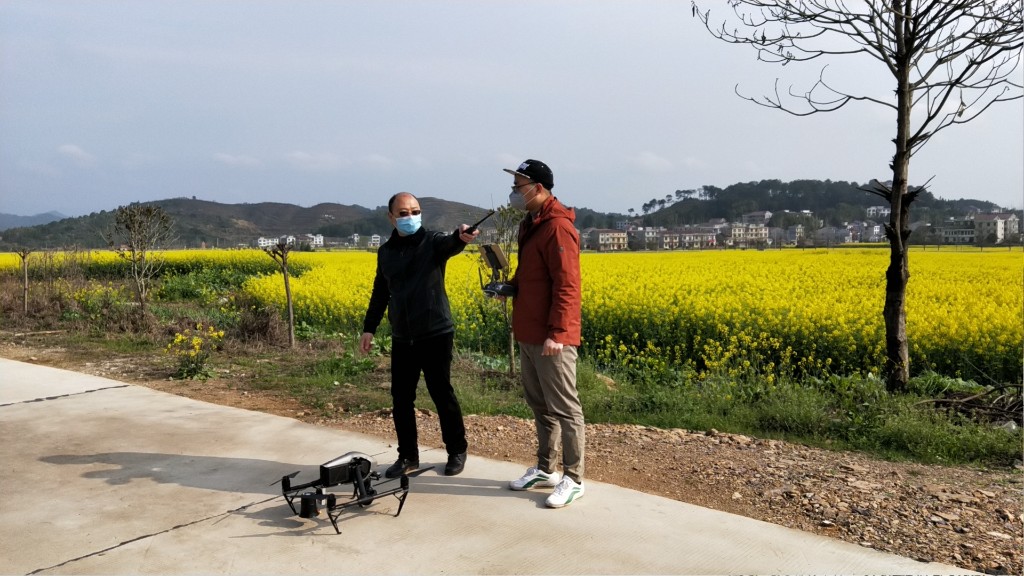 茶陵县局:无人机助力抗疫 构建“地面+空中”立体巡逻宣传模式1