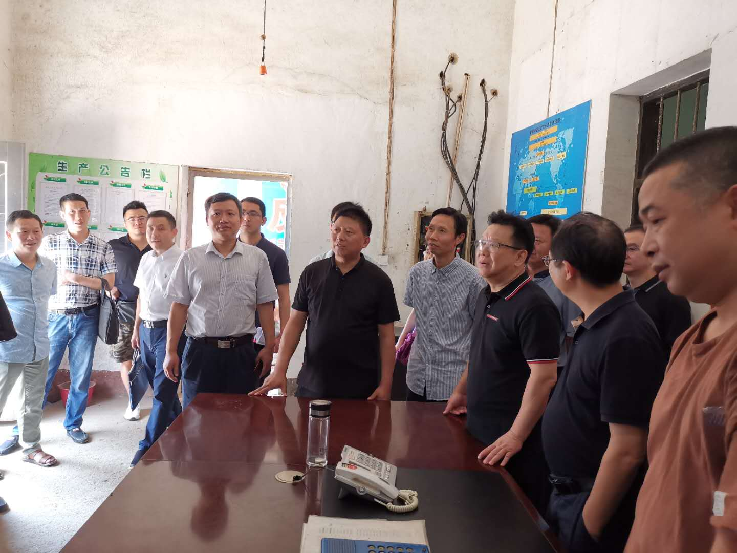 副市长谭可敏检查矿山安全和地灾防治工作2