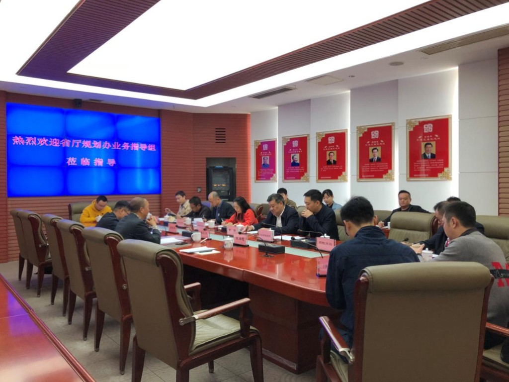 省自然资源厅国土空间规划办来我市开展第一轮国土空间规划工作督导1