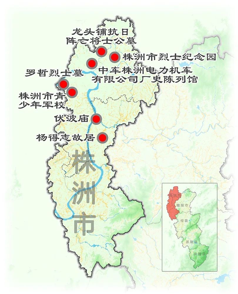 地图带你看株洲红色资源4