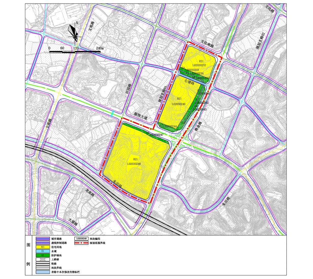 株洲市芦淞区建宁片区部分地块(小飞龙地块、龙泉剩余储备地块二、三)控规修改论证报告及方案